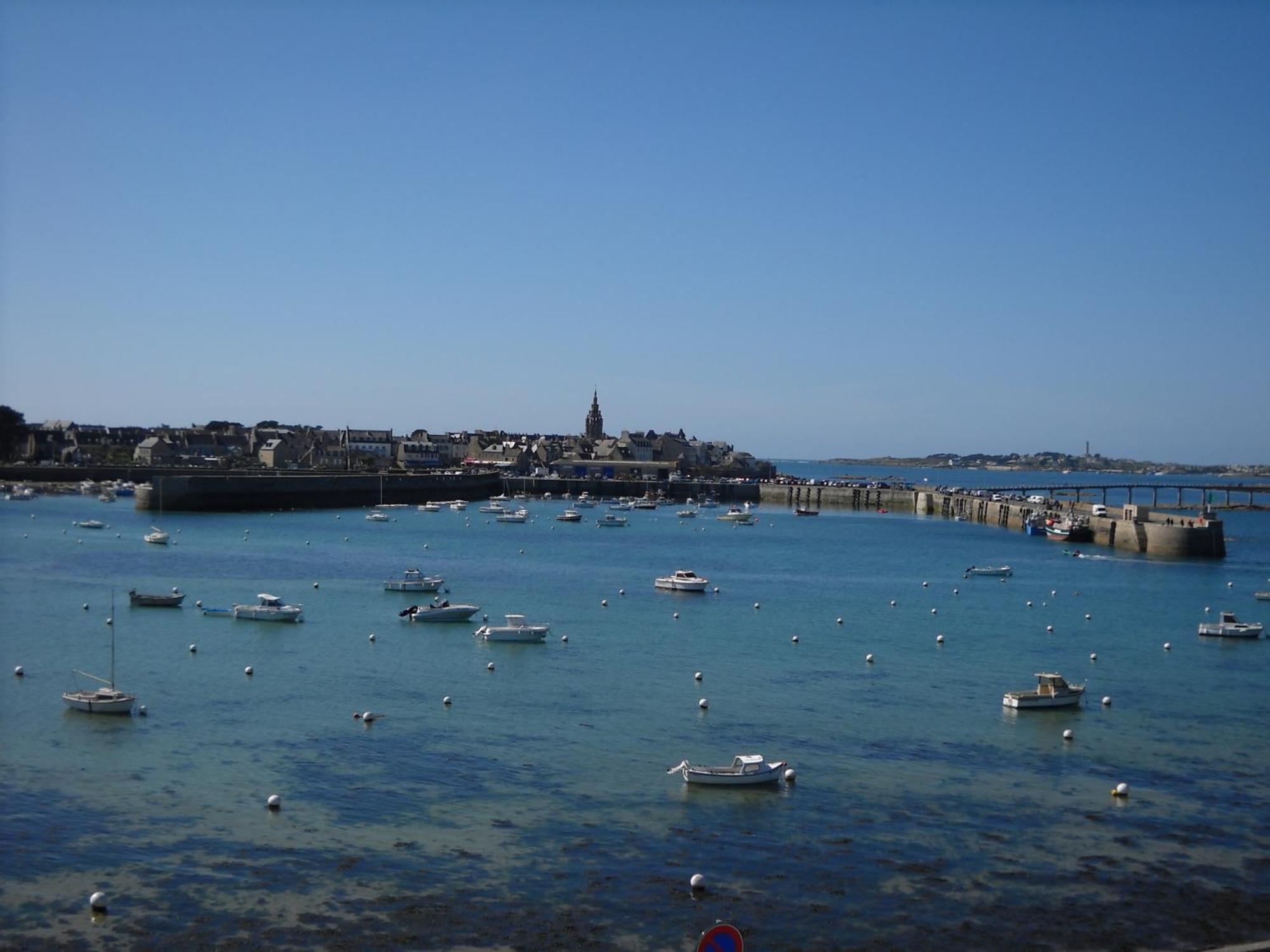 Logis Hotel Bellevue Roscoff Exteriör bild